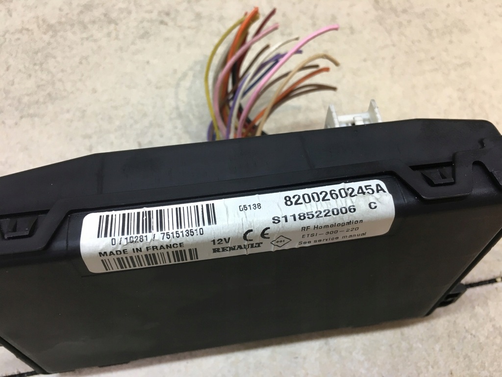 фото №5, Модуль bsi dacia logan i 1.4 8200260245a