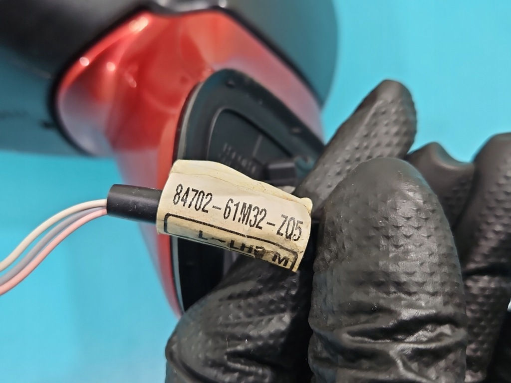 фото №7, Зеркало левая 3 pin suzuki sx4 s-cross 16-21 bordowy zq5 europa