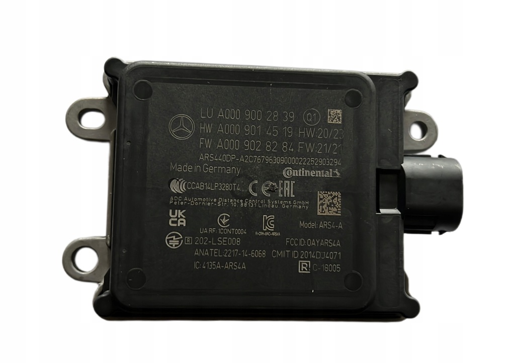 фото №1, Радар датчик mercedes w213 w205 w177 a0009002839