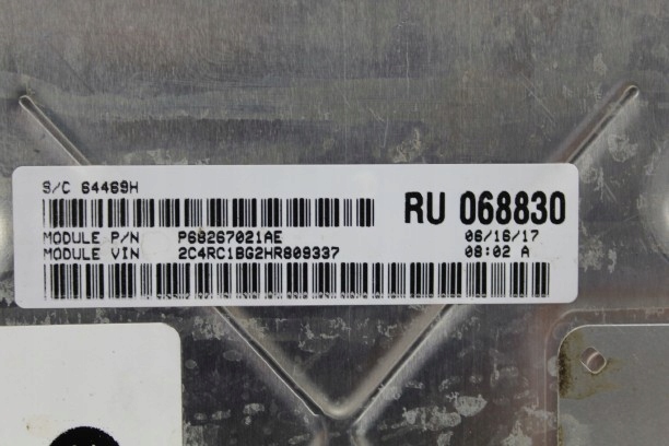 фото №12, Chrysler pacifica 3.6 бортовий комп'ютер блок керування pcm