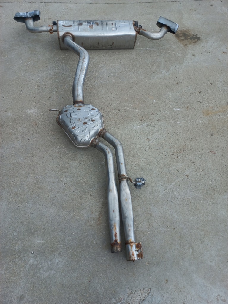 фото №1, Audi q7 4m 15- гаситель труба выхлоп 4m0253611n