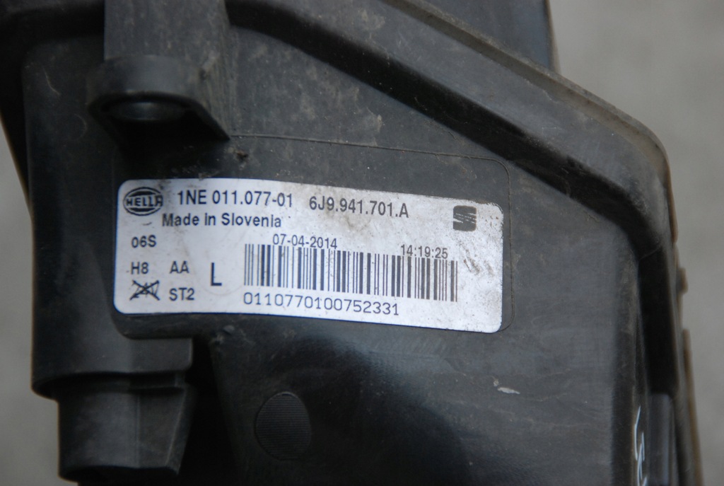 фото №5, Противотуманная фара левый seat leon iii lift 14r