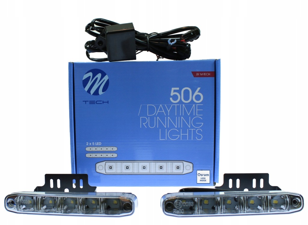 Купити Денні ходові вогні skośne 506 led vw audi fiat mtech