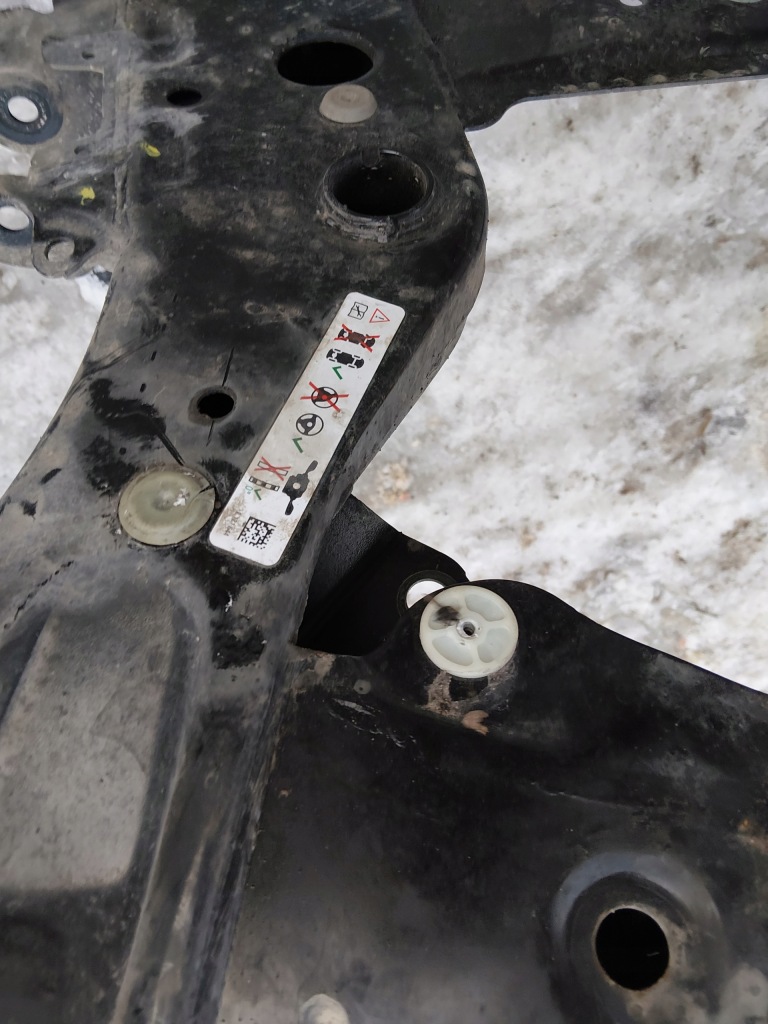 фото №8, Bmw x3 g01 x4 g02 підрамник підрамник підрамник балка підвіска перед 6891262