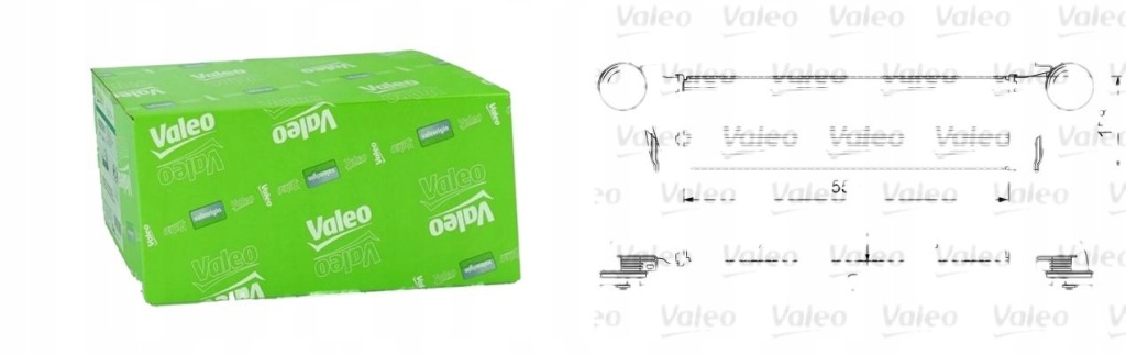 Valeo 818618 радіатор повітря наддувний Оригінал