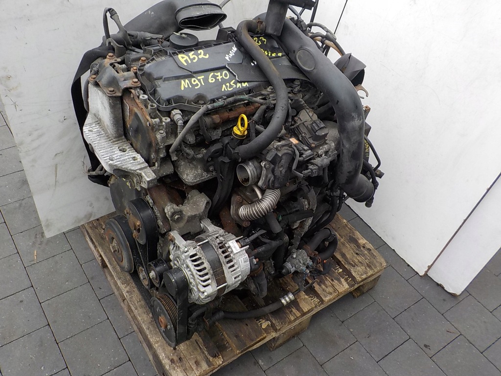 фото №12, Renault master iii 13r 2.3 dci 125km двигун m9t670 kompletny