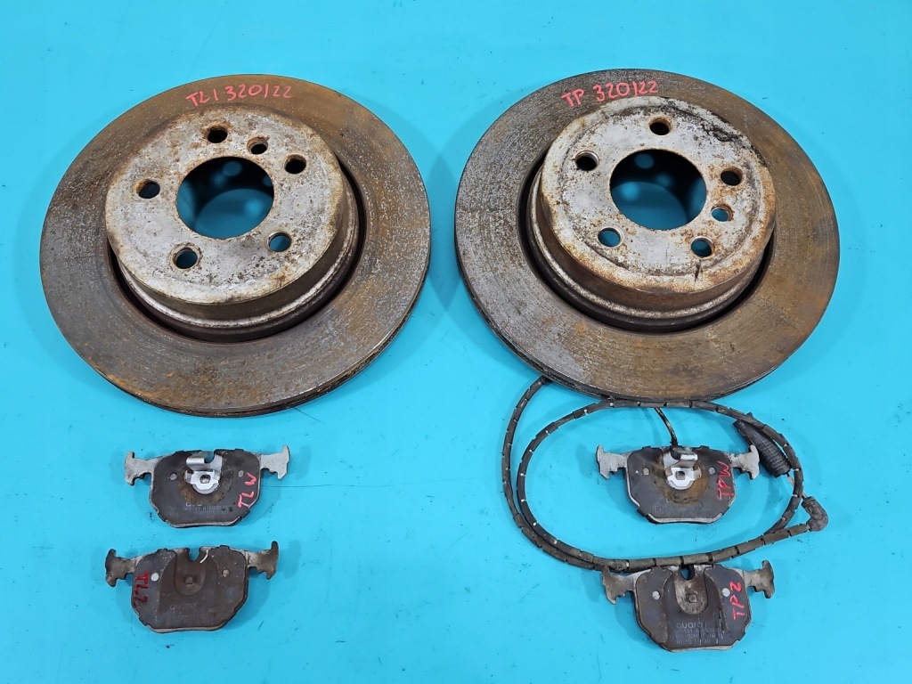 фото №1, Тормозные диски тормозные задняя тормозные колодки bmw x3 e83