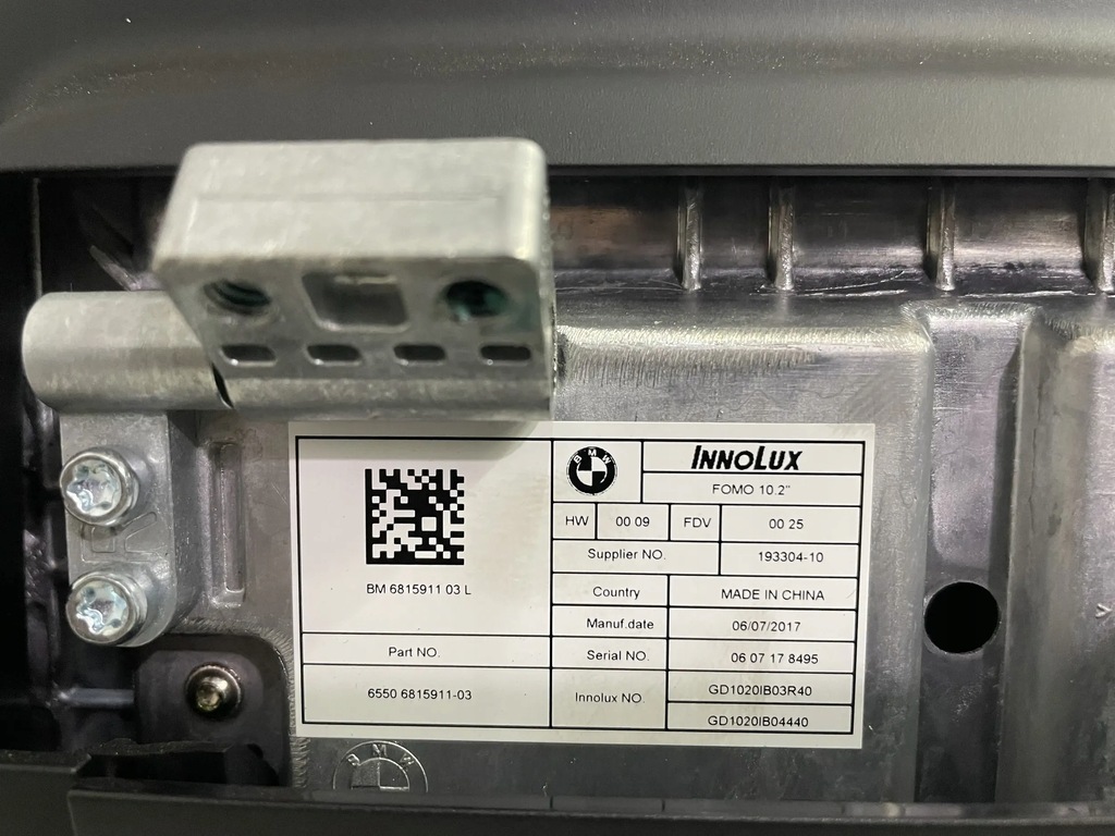 фото №9, Bmw 5 g30 g31 2017 панелі керування, перемикачі