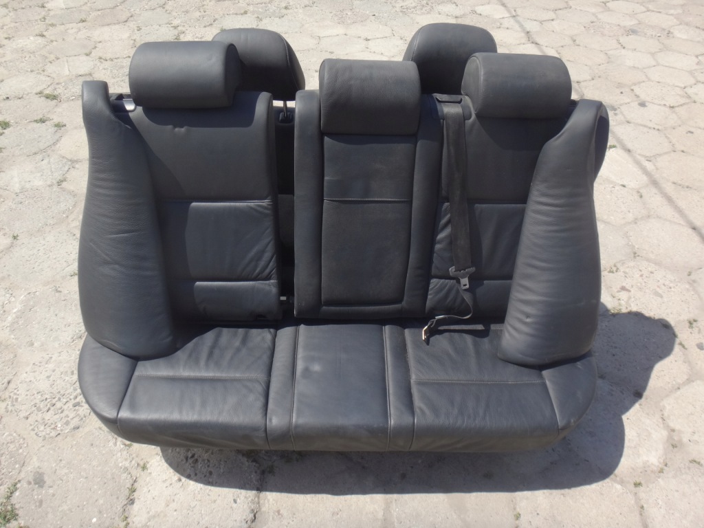 фото №9, Комплект сидіння сидіння заднє сидіння задня шкіра bmw x5 e53 чорні m-pakiet