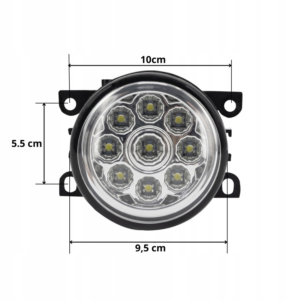 фото №3, Противотуманная фара лампа противотуманная led nowa левая правая