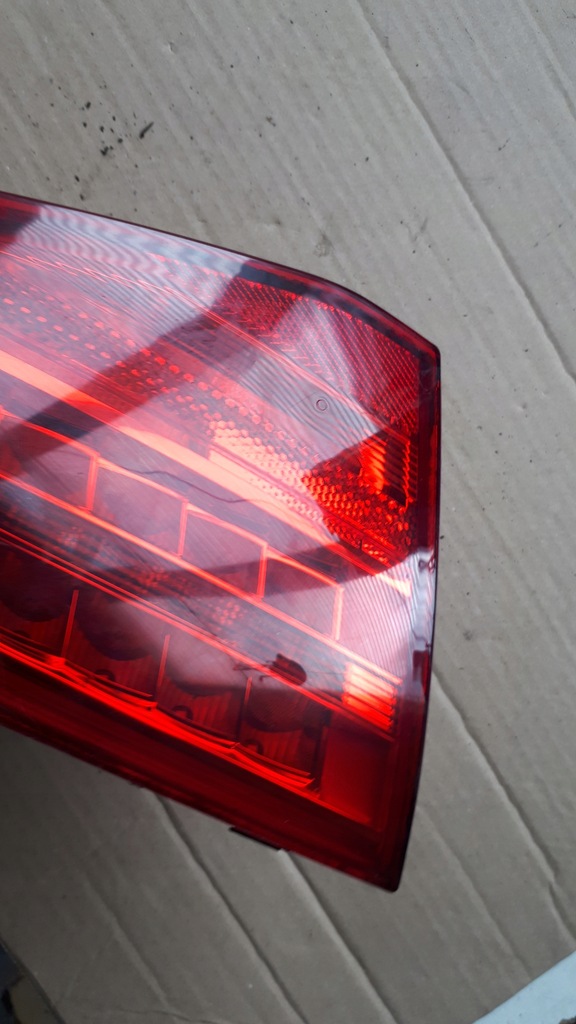 фото №13, A4 b8 s4 лампа led левая левый задняя w крышка kombi