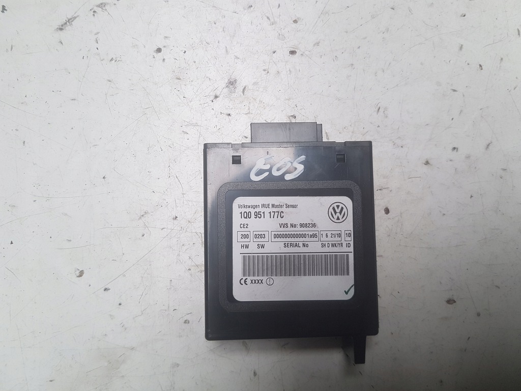 фото №1, Vw eos 06-10r модуль блок керування радара 1q0951177c