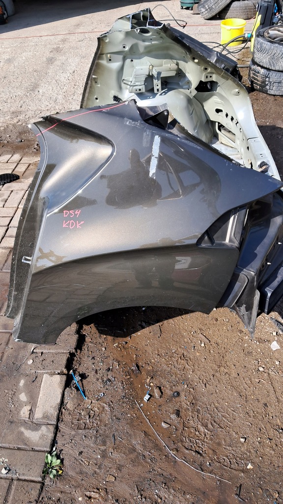 фото №4, Citroen ds4 чверть крила лівий задня