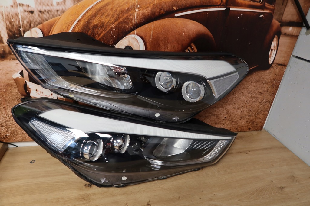 фото №1, Hyundai tucson iii 3 full led левая i правая лампа лампы