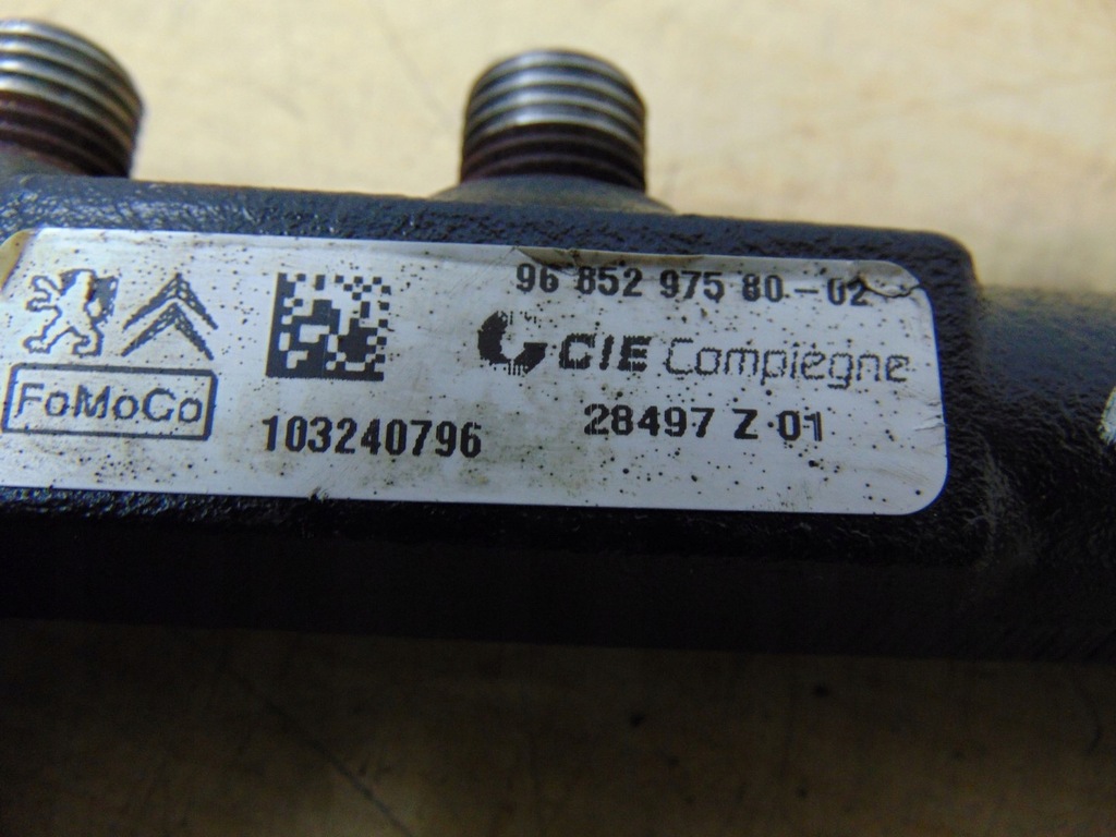 фото №6, Молдинг впрыскная датчик mazda 3 bl 1.6 hdi