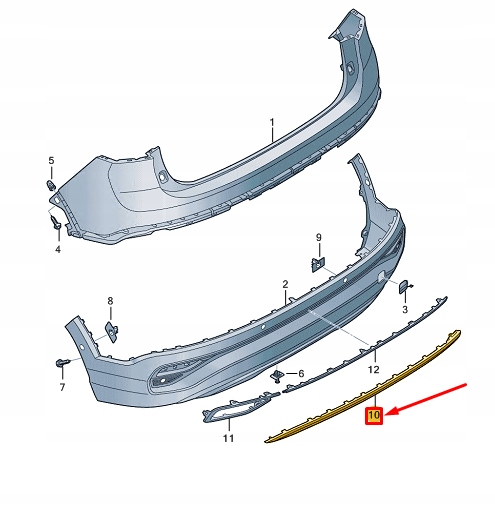 фото №1, Vw taigo cs rear бампер защита днища bar 2g78075312uc
