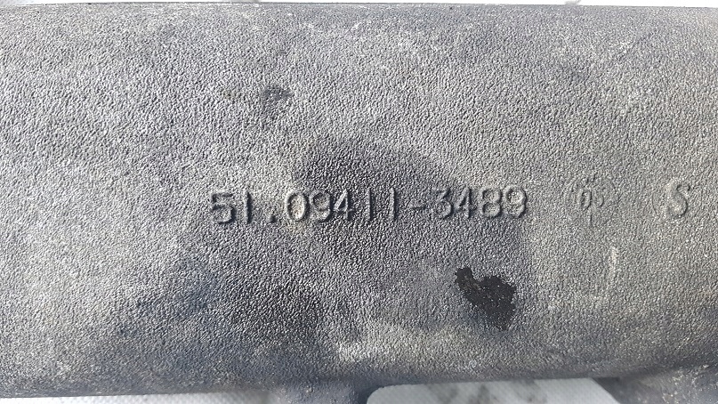 фото №2, Колектор всмоктуючий труба man tga tgx 51094113489