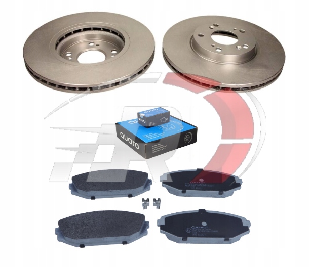 фото №1, Acura mdx 2001-2005 тормозные диски + тормозные колодки тормозные перед