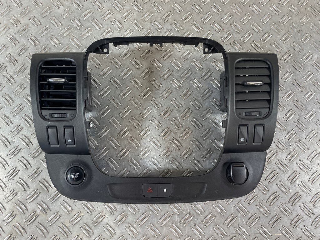 фото №1, Trafic iii vivaro 15- рамка захист радіо ґрати обдув 682607479r