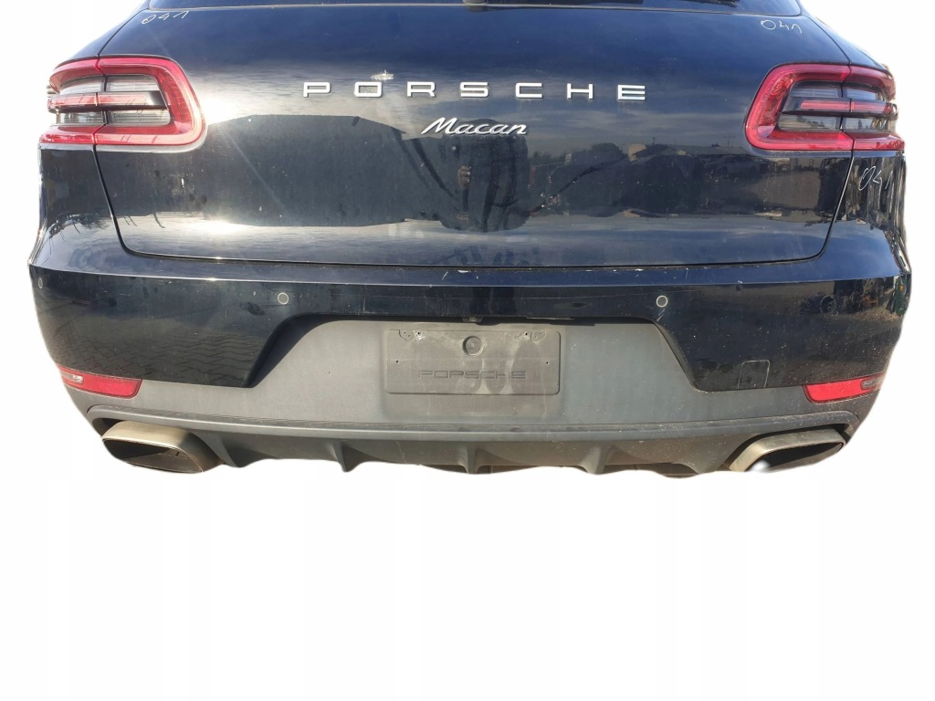 фото №1, Бампер задня задній porsche macan 95b kompletny 041