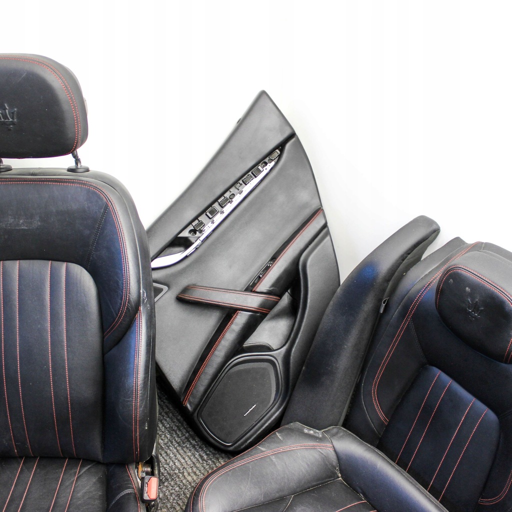 фото №5, Maserati ghibli 2017 все сиденья / заднее сиденье / комплект