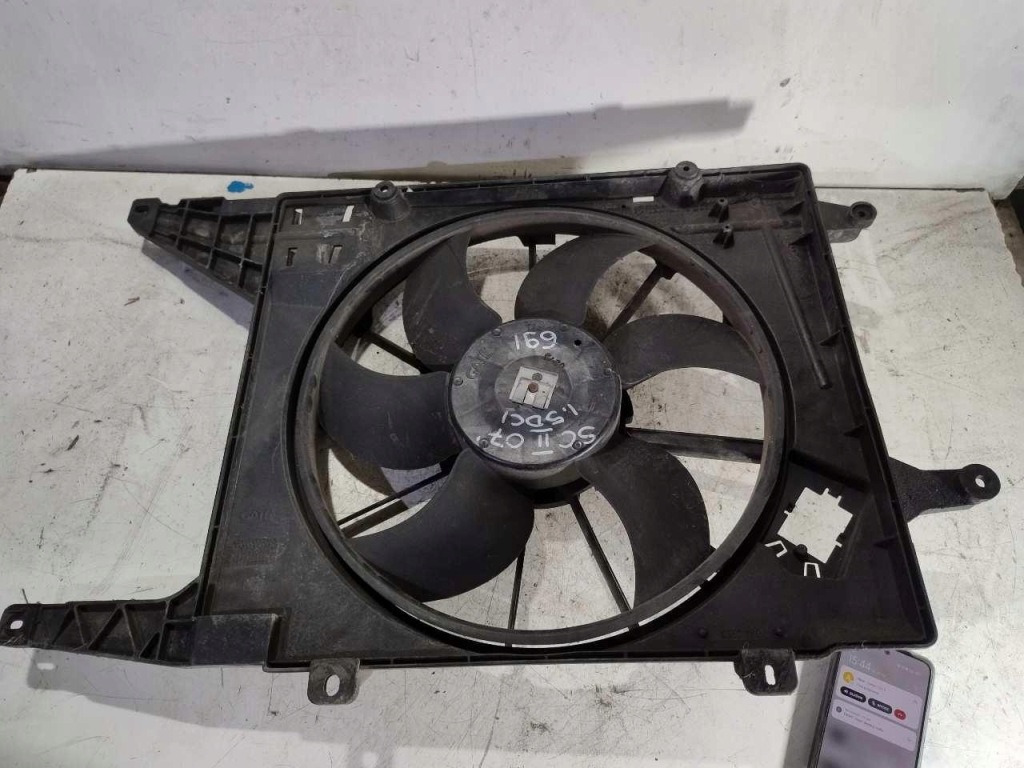 фото №5, Вентилятор радіатора scenic ii 1.5 dci 8200065257