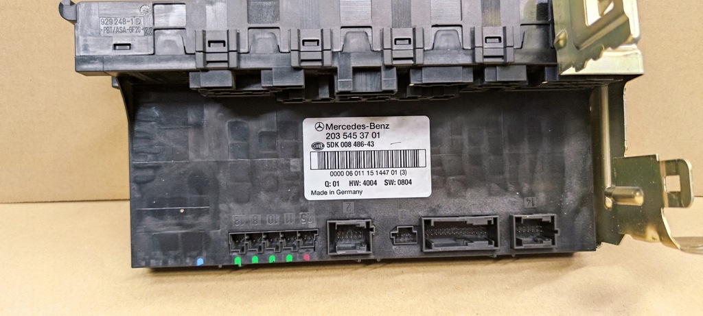 фото №10, Mercedes w203 модуль sam задняя lift 2035453701