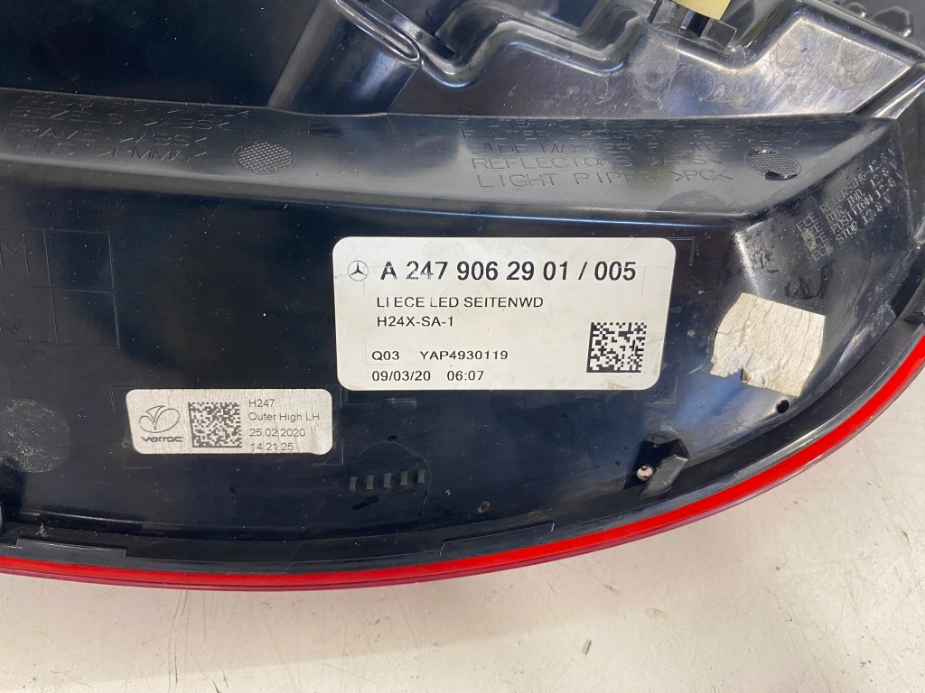 фото №9, Лампа лівий задня ліва задня mercedes gla ii w247 eu