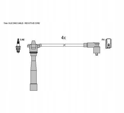 фото №1, Starline дроти запалювання fiat bravo/brava