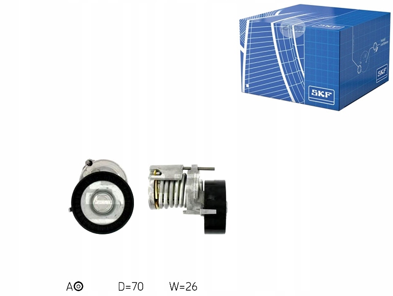 фото №1, Skf ролик натяжителя audi a2 1.4 8z0