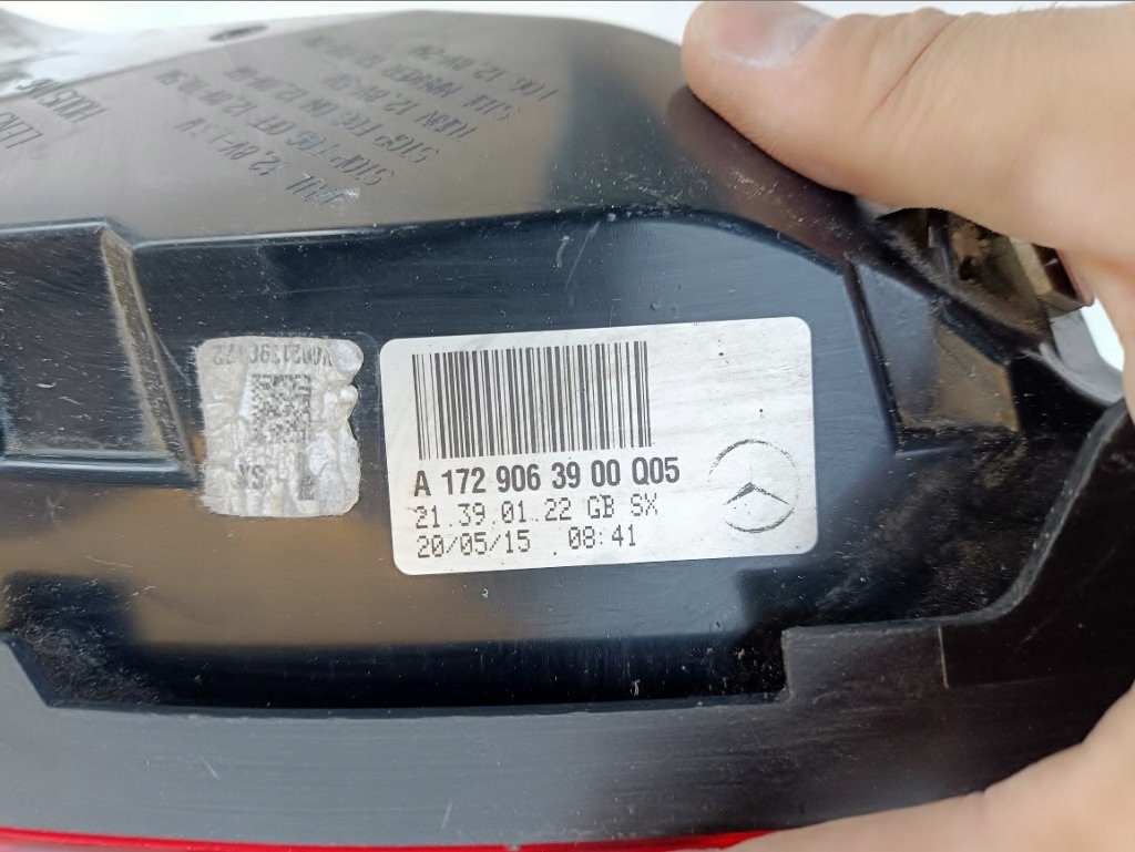 фото №7, Mercedes slk r172 w172 лампа ліва задня лівий задня a1729063900