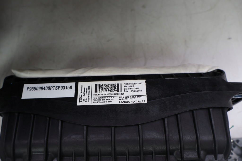 Alfa romeo mito панель приладів приладова набір подушка безпеки 1560884630 Оригінал