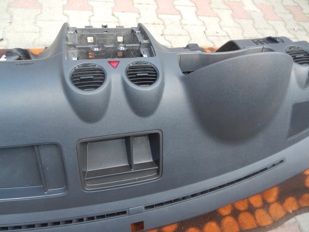 фото №5, Консоль приборная панель приборная подушки безопасности ремни модуль vw caddy iii lift 10-