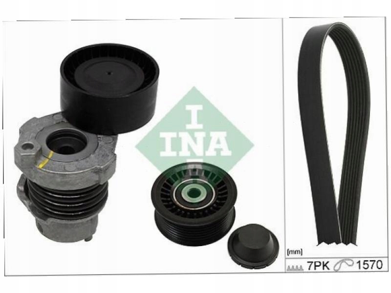 фото №2, Набор ремень клиновой renault grand scenic iii 1.2 iv 1.2 clio iv 0.9 1.2