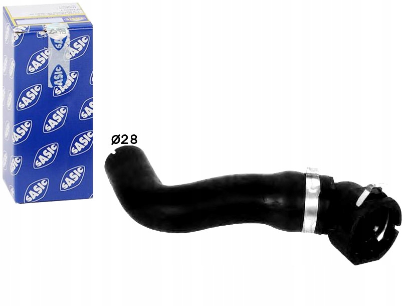 фото №1, Sasic шланг радиатора fiat panda 1,3d multijet