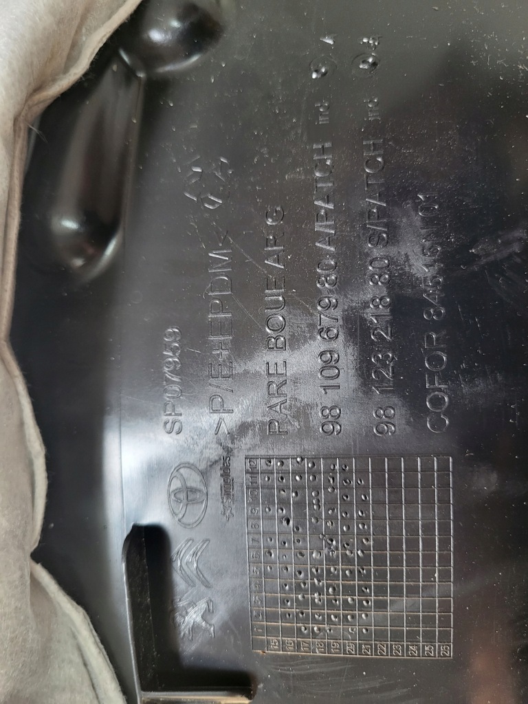 фото №7, Opel zafira life proace jumpy підкрилок задні задня ліва