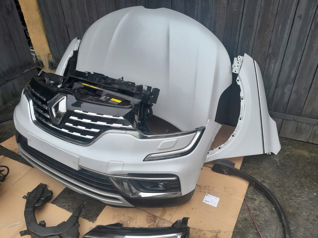 фото №4, Бампер капот перед kompletny renault koleos ii lift 1.7dci teqxd