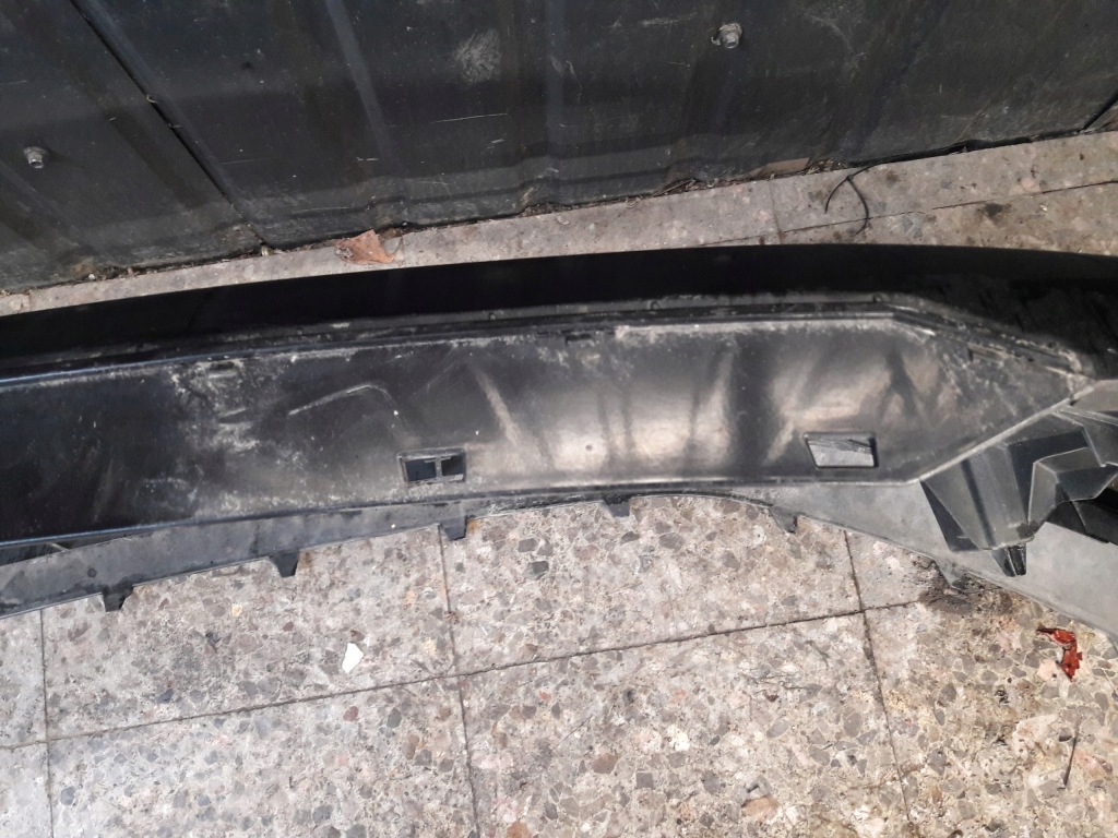 7n0807221a бампер передній vw sharan 2 чорний Оригінал