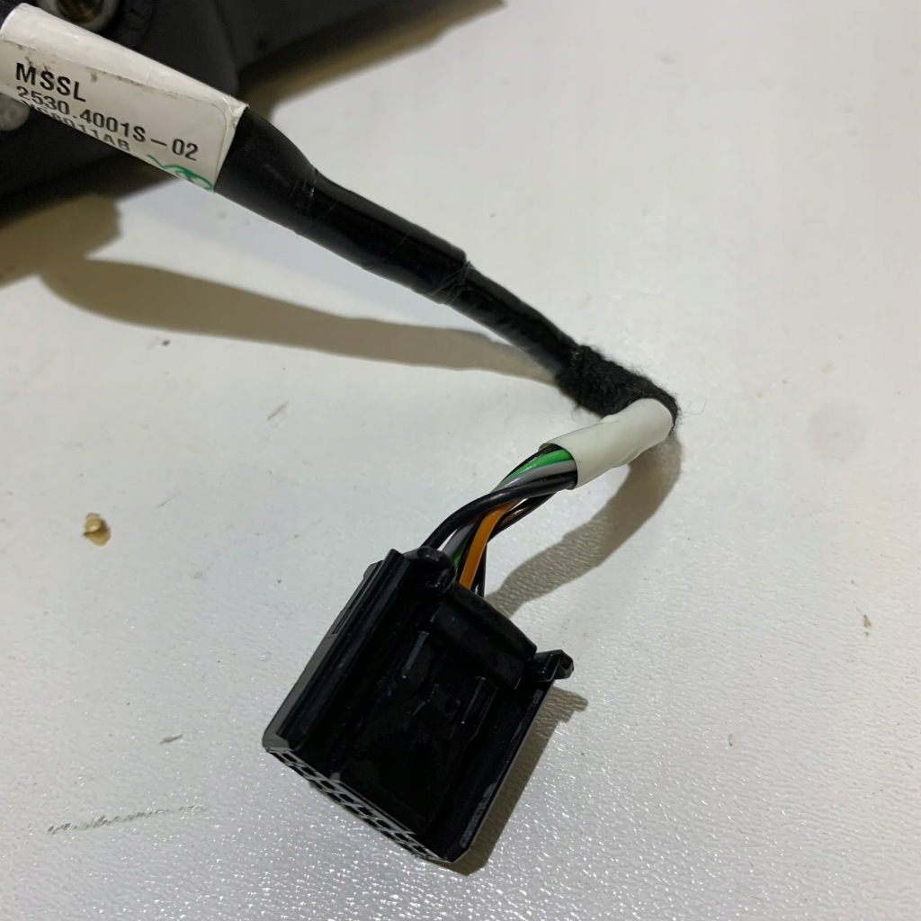 Левая зеркало 9 pin кабели renault austral Оригинал