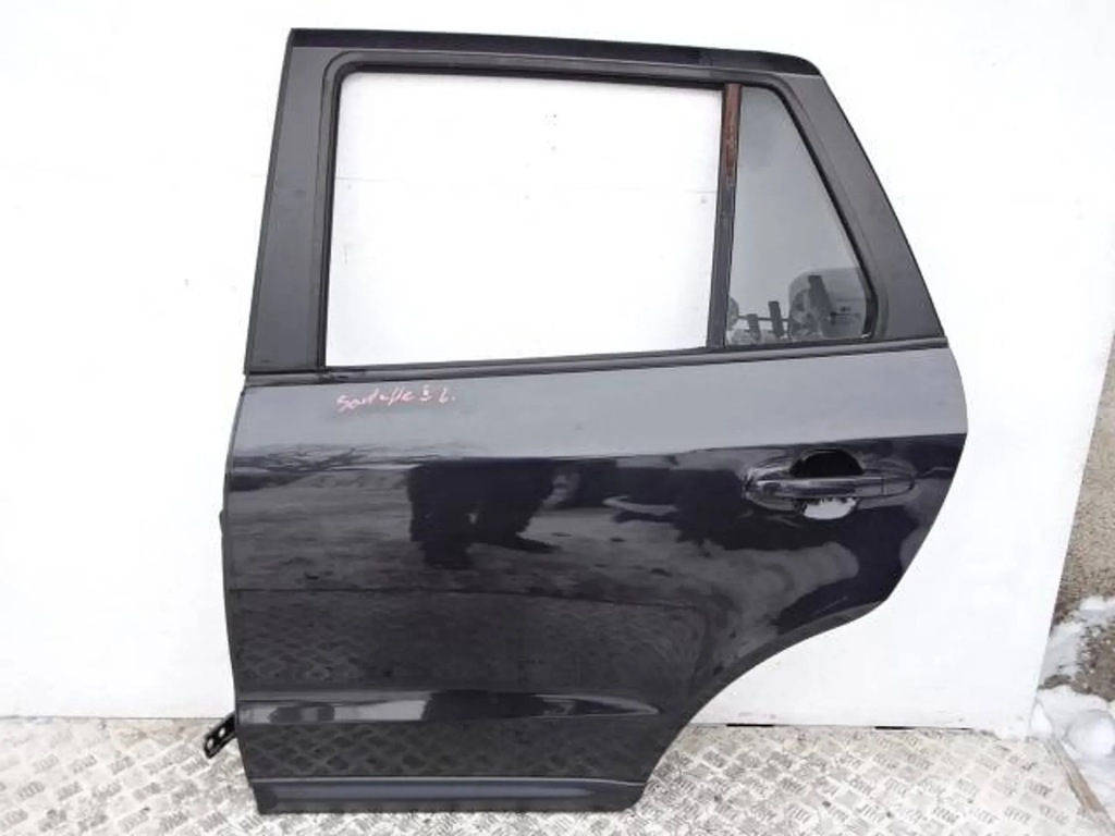 фото №6, Дверь левый задняя hyundai santa fe ii 06-09.r 2z