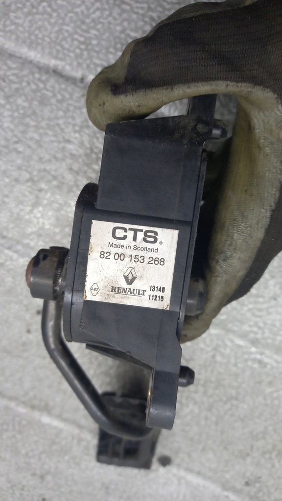 фото №3, Потенціометр газу renault megane 04r 1.9d