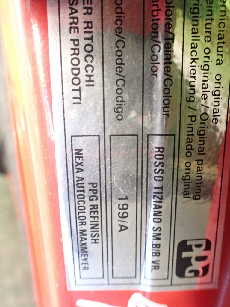 фото №11, Крышка багажника задняя с стекло fiat panda ii 199/a 05r