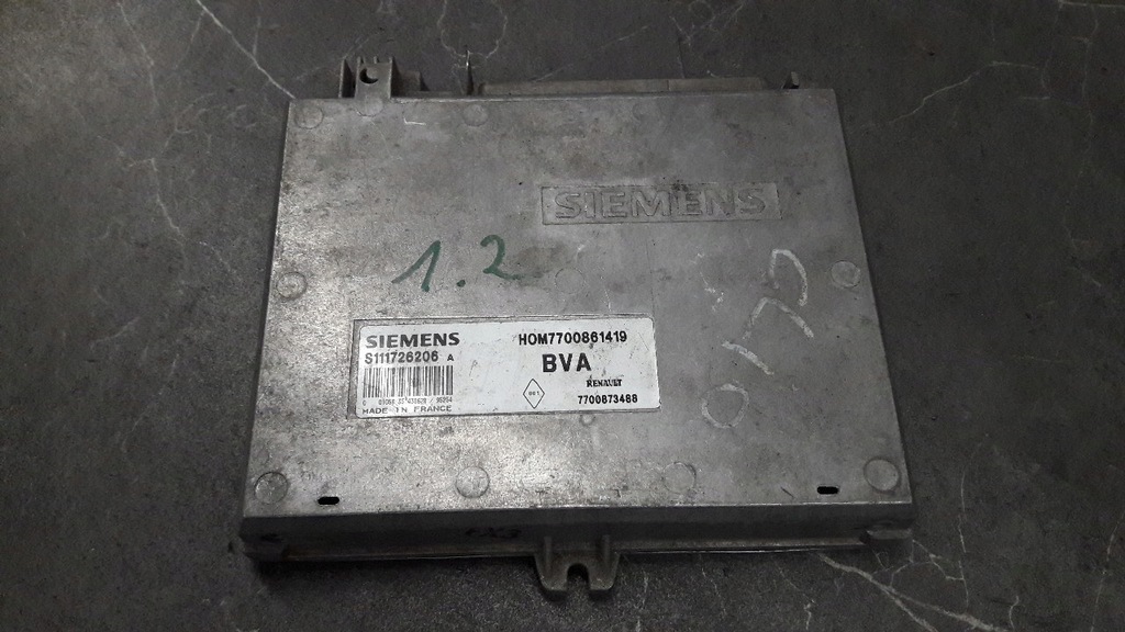 фото №1, Hom7700861419 бортовий комп'ютер двигуна renault clio r19 1.2