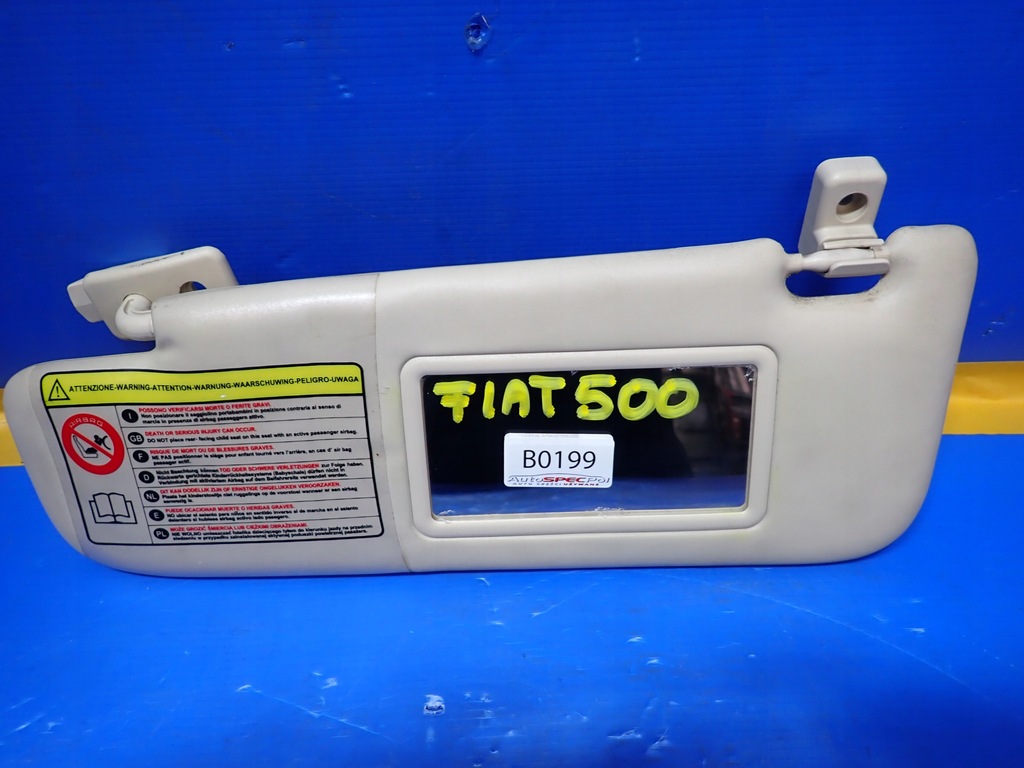 фото №7, Szt козирок козирок лівий fiat 500