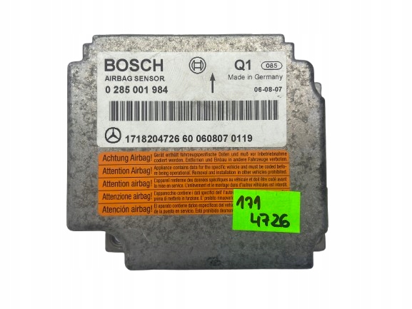 Купить Mercedes датчик srs модуль a1718204726