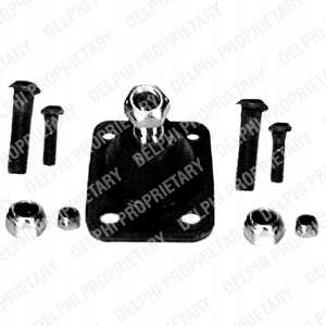 фото №2, Delphi tc338 шарнір кріпильний / напрямна