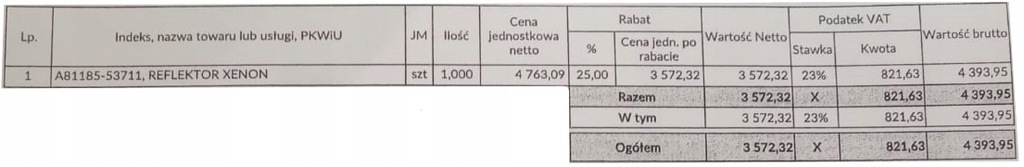 фото №15, Lexus is300h лампа фара ксенон левый перед 81185-53711