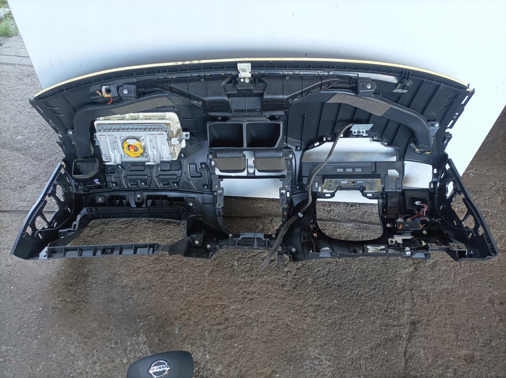 фото №11, Nissan pulsar приборная панель приборная панель консоль подушки безопасности подушка безопасности