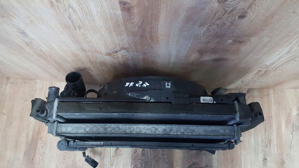 фото №12, Jaguar xf 2.7 d pas передній радіатор kpl