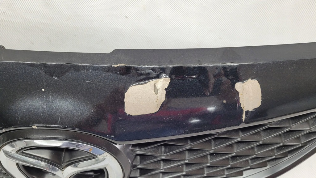 фото №6, Mazda 6 gg 02- решётка радиатора бампера решётка радиатора перед